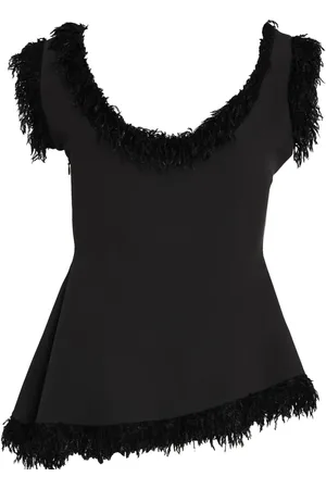 Gloria Coelho Top con flecos