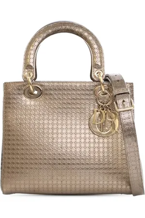 Dior Bolso satchel Microcannage Lady Dior mediano 2016