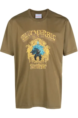Bluemarble Camiseta con logo estampado
