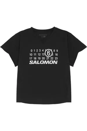 Maison Margiela Camiseta con logo estampado de