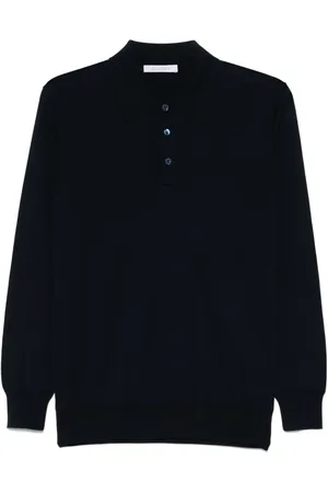 Cruciani Polo de canalé fino
