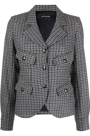 Emporio Armani Blazer a cuadros gingham