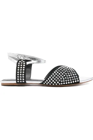 CARRANO Sandalias con apliques de cristal