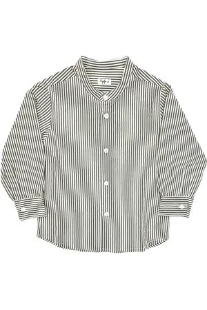 Il gufo Camisa de algodón a rayas
