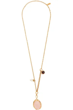 Chloé Collar con apliques de gemas
