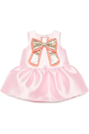 HUCKLEBONES LONDON Vestido tubo y pololos Guilded con lazo