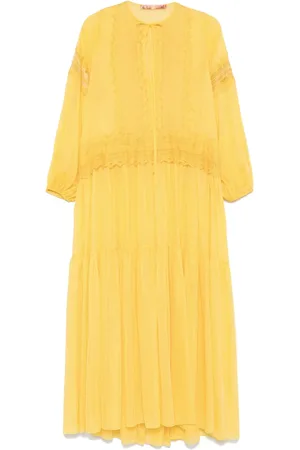 ERMANNO SCERVINO Vestido largo bordado