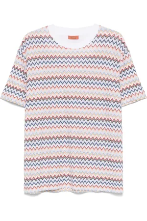 Missoni Camiseta con motivo en zigzag