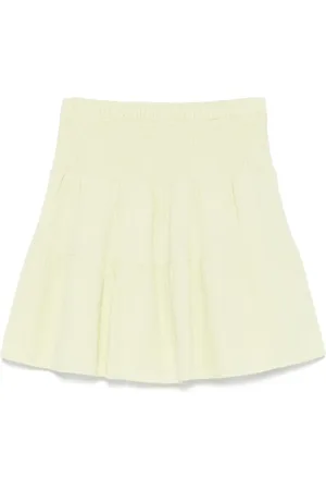 DKNY Minifalda con cintura fruncida
