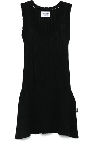 Moschino Vestido corto de canalé