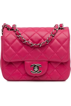 CHANEL Bandolera cuadrada mini con solapa 2014