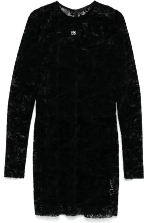 Givenchy Vestido corto con motivo botánico