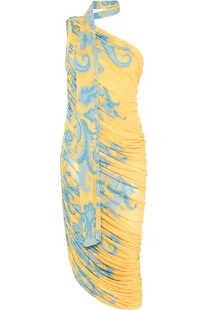 Etro Vestido largo drapeado