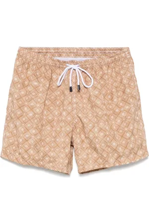BARBA Bañador con estampado geométrico