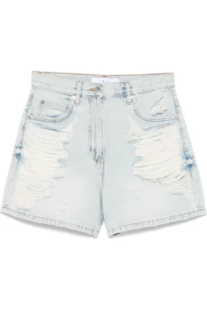 IRO Pantalones vaqueros cortos rasgados