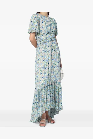 By Malina Vestido largo con estampado floral