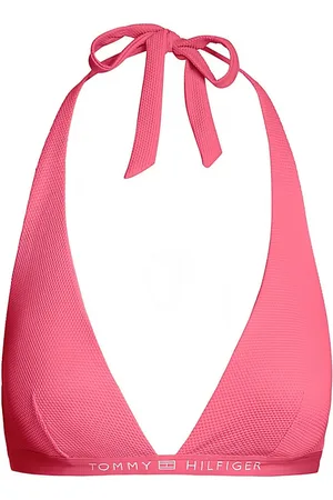 Tommy Hilfiger Top de bikini con banda del logo