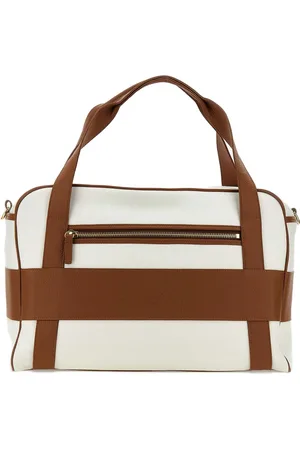ELEVENTY Bolso de viaje de algodón
