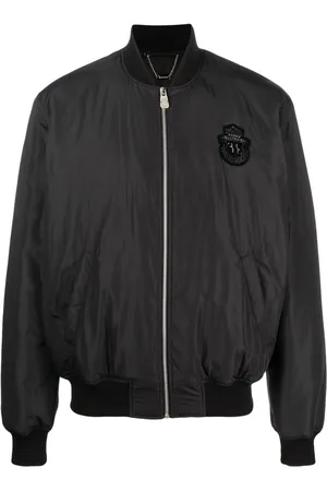 BILLIONAIRE Chaqueta bomber con parche del logo