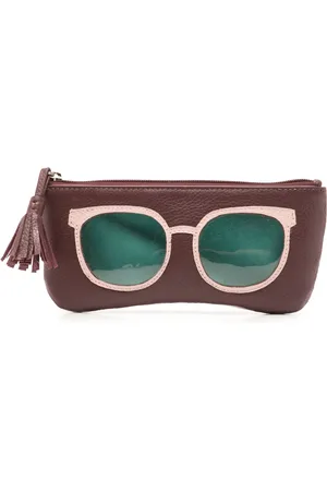 Sarah Chofakian Funda para gafas de sol con apliques