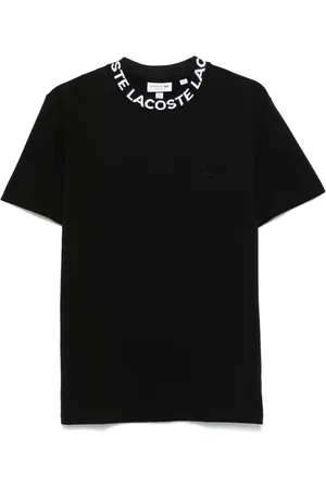Lacoste Camiseta de piqué con logo en jacquard
