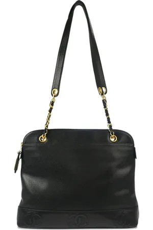 CHANEL Bolso de hombro Triple Interlocking CC 1997