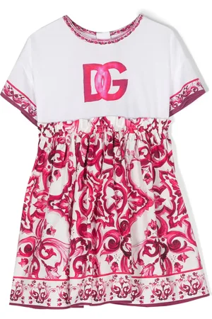Dolce & Gabbana Vestido con motivo Mayólica