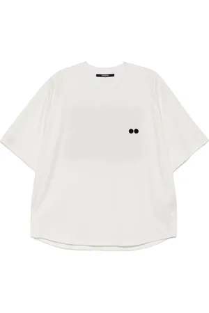 SONGZIO Camiseta con bordado de poesía