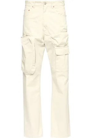 Maison Margiela Pantalones rectos tipo cargo