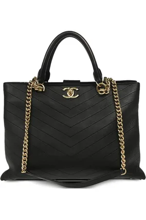 CHANEL Bolso shopper Chevron 2018-2019