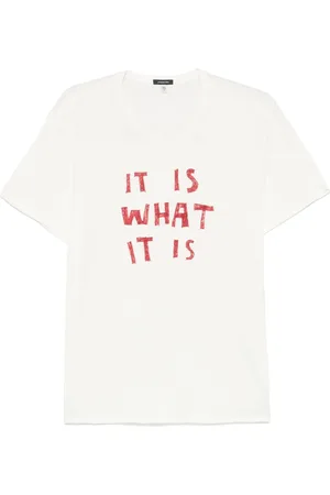 R13 Camiseta con estampado gráfico