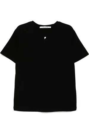 KIMHEKIM Camiseta con corazón bordado