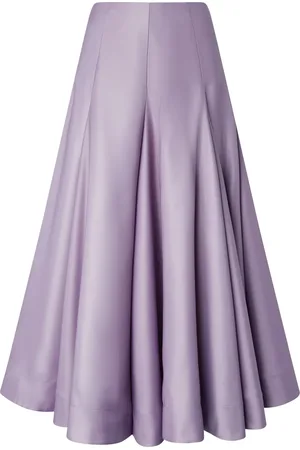 Pinko Falda midi plisada