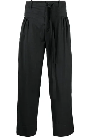 Kiko Kostadinov Pantalones anchos con canesú