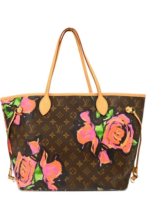 LOUIS VUITTON Bolso shopper de hombro Monogram Rose Neverfull MM 2009