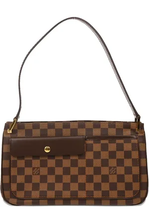LOUIS VUITTON Bolso de hombro Aubagne con motivo Damier Ebène característico 2003