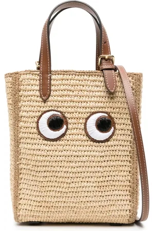Anya Hindmarch Bolso shopper con bordado Eyes