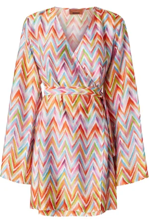 Missoni Vestido corto con motivo en zigzag