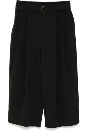 SONGZIO Pantalones anchos con cinturón