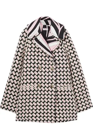 Puccini Abrigo con estampado Iride