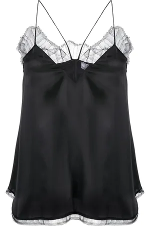 IRO Camisola con ribetes de encaje