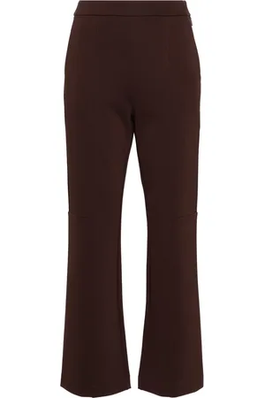 Max Mara Pantalones rectos de talle alto