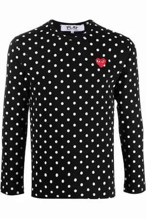 Comme des Garçons Camiseta con diseño de lunares