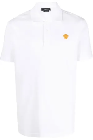 VERSACE Polo con bordado Medusa