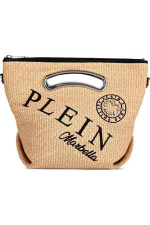 Philipp Plein Bolso shopper mediano con logo bordado