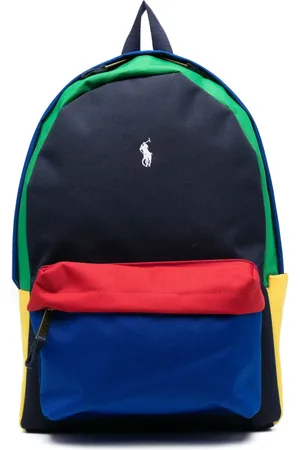Ralph Lauren Mochila Polo Pony con diseño colour block