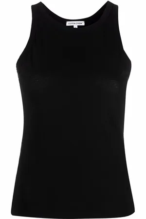 Cotton Citizen Top sin mangas en chevron