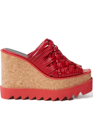 Stella McCartney Mules Sneak-Elyse con plataforma
