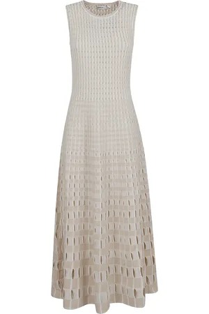 Simkhai Vestido midi de ganchillo