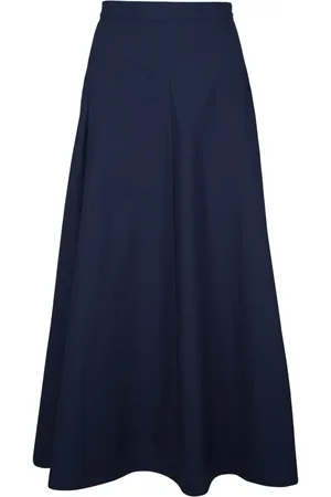 TWP Falda midi de algodón